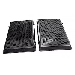 Filtre à charbon 285x175 mm F00397 (Lot de 2 pièces) - C00094554