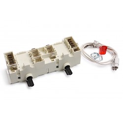 Commutateur double et voyant pour plaque de cuisson