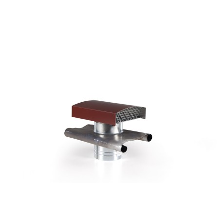 Buse de sortie toiture couleur tuile pour hotte Novy - 2217T