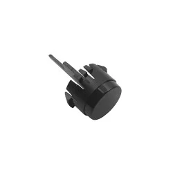 Bouton poussoir noir pour micro-ondes Hotpoint-Ariston Indesit Whirlpool - C00907104