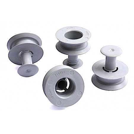 Kit roulettes panier supérieur lave vaisselle (le jeu de 4) - 481252888113