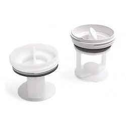 Kit de 2 filtres de vidange pompe Lave-Linge - 481248058403 484000000966
