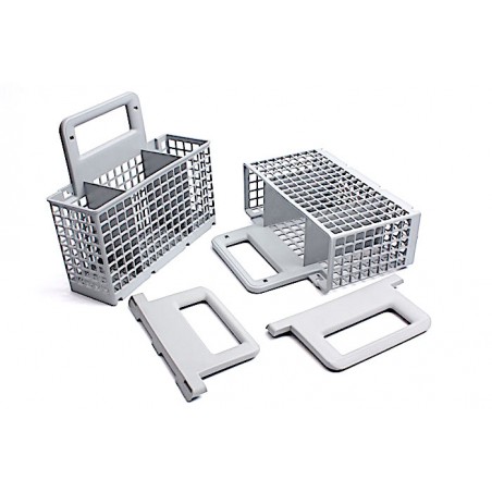 Panier à couverts universel 2 en 1 modulaires Whirlpool - 484000008561 481231038897