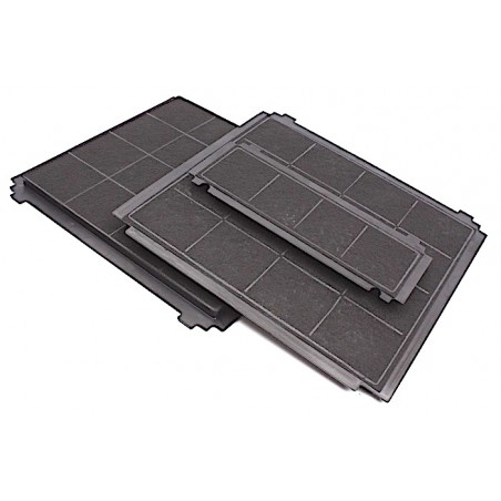 Kit filtres à charbon AirForce 330x300 mm + 270x100 mm - AFFCAF203