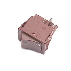 Interrupteur bipolaire brun pour APPLIMO AIRELEC - S133AA0095