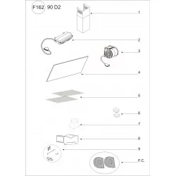 Vue éclatée AIREKOIINOX