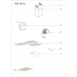 Vue éclatée AIRHBOX90P - HBOX90P