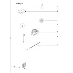 Vue éclatée AIRSINERGIA
