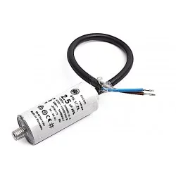 Condensateur 2,5 mF 450V Diam. 25 mm Haut. 55 mm - ASO416177514