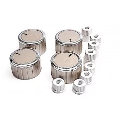 Kit boutons universel couleur bronze inox - 43CU505