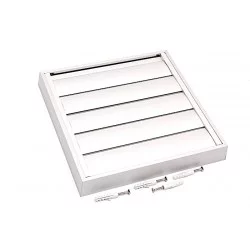 Clapet de Façade ALU 210x210 mm Diam. 150 mm - 906178